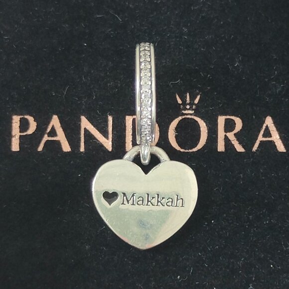 Pandora Love Makkah City Exclusive Dangle Charm S925 Sterling Silver Pendant - Picture 1 of 5